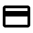 Credit card icon on a blue background, symbolizing online transactions and secure payments.